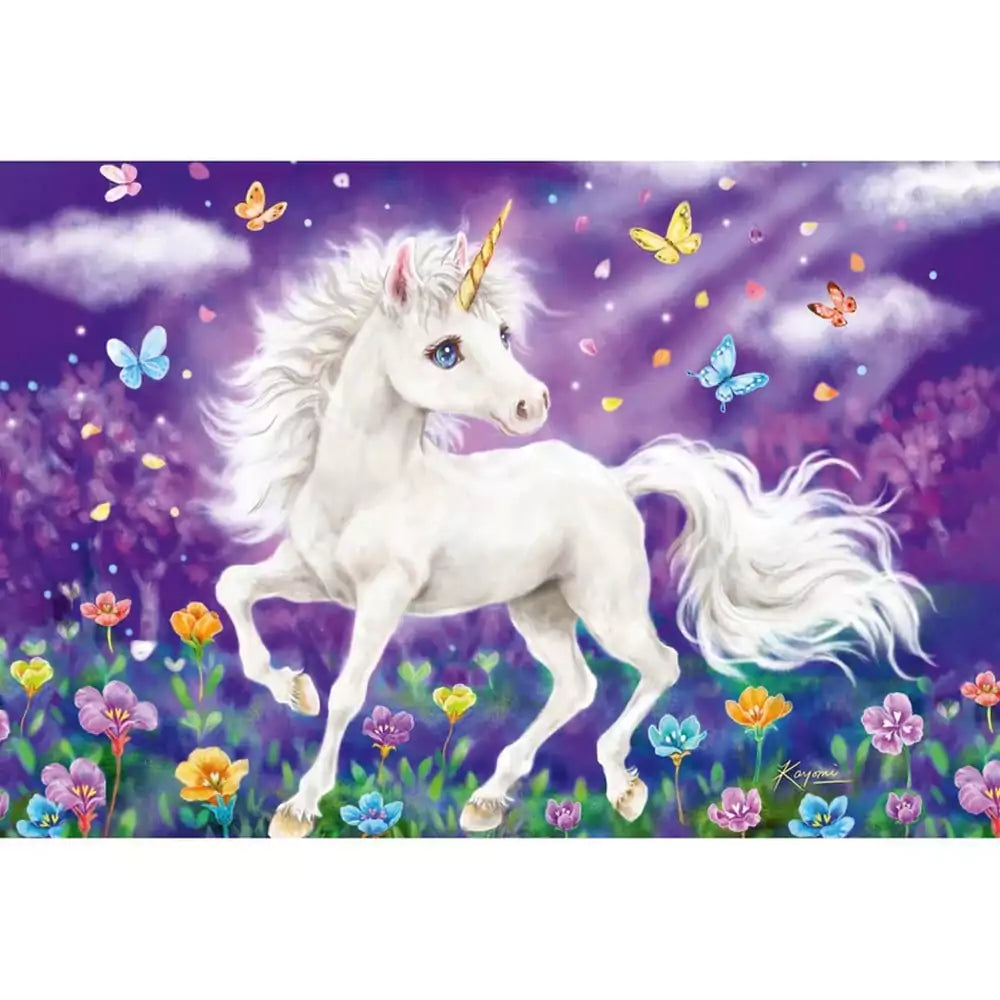 Puzzle Schmidt: Animale mitice, Set de 3 x 48 piese + Cadou: poster