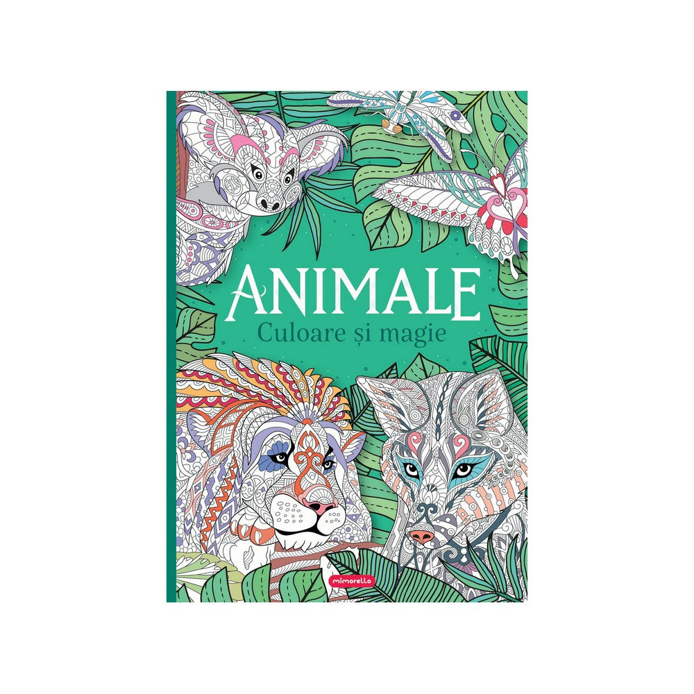 Animale - Culoare și magie Carte de colorat