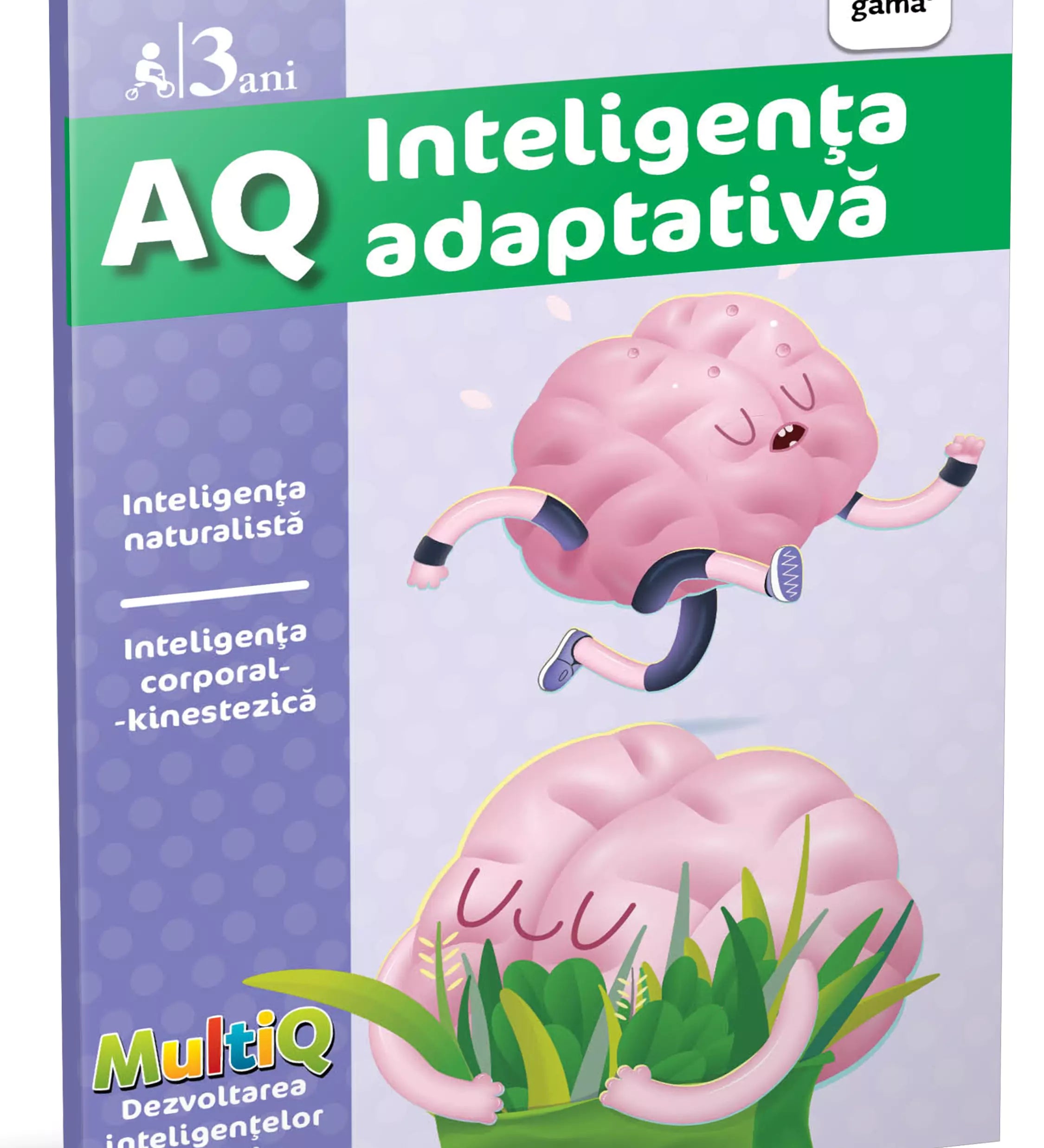 AQ 3 ani- carte cu exerciții pentru dezvoltarea inteligenței adaptative coperta