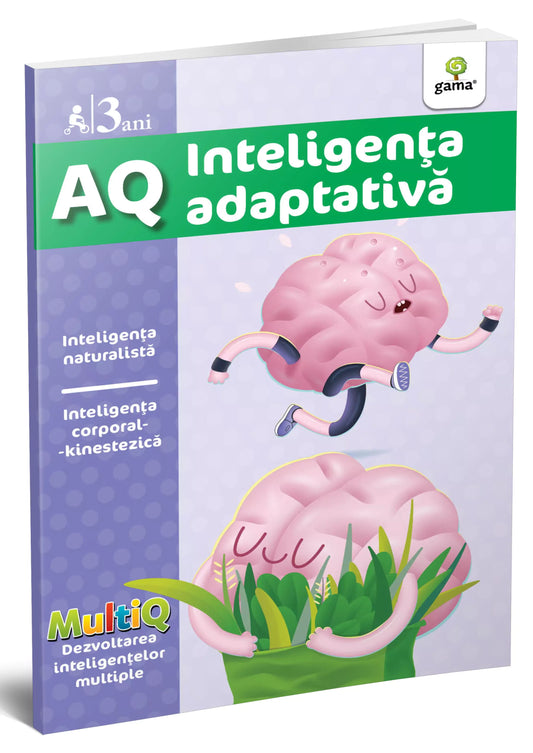 AQ 3 ani- carte cu exerciții pentru dezvoltarea inteligenței adaptative coperta