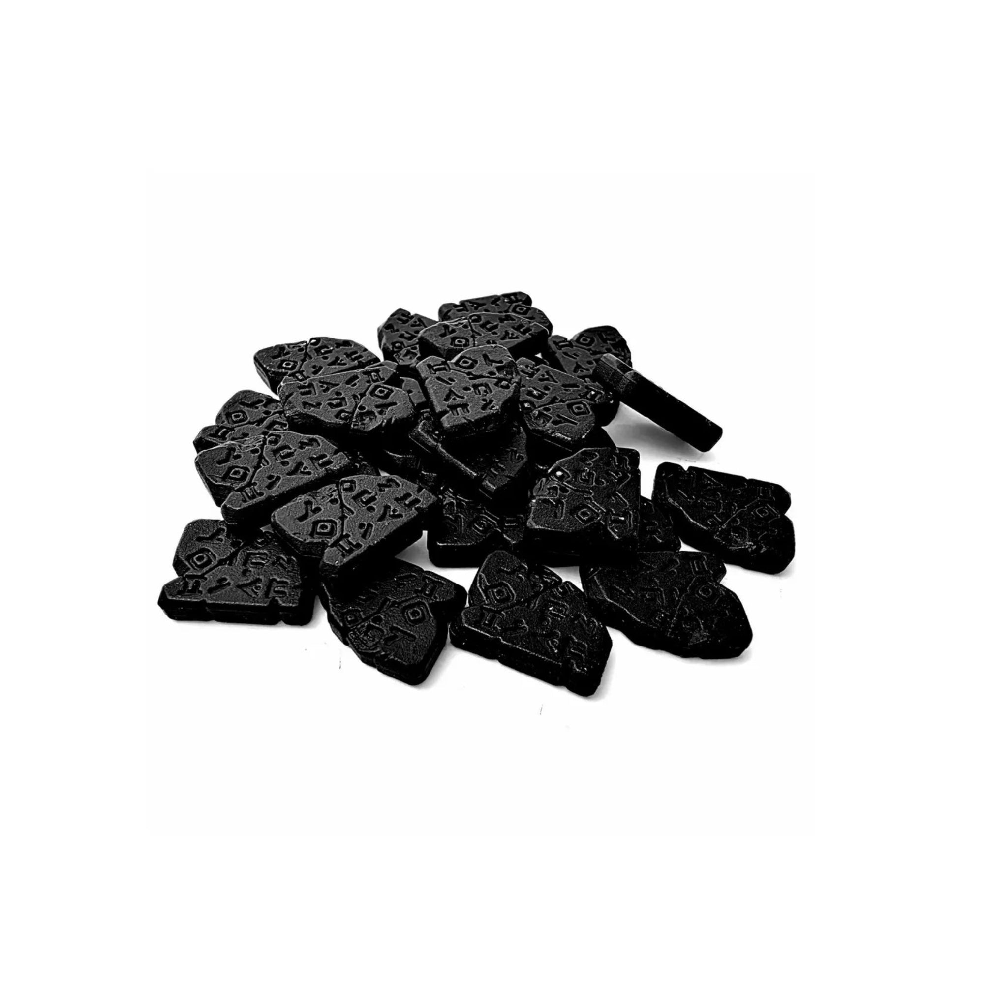 Arnak elveszett romjai: Sötét útvesztők magyar nyelvű kiegészítő fekete kő jelölők közelről.