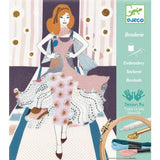 Djeco - Set de broderie și decorațiuni - Săptămâna modei DJ09845