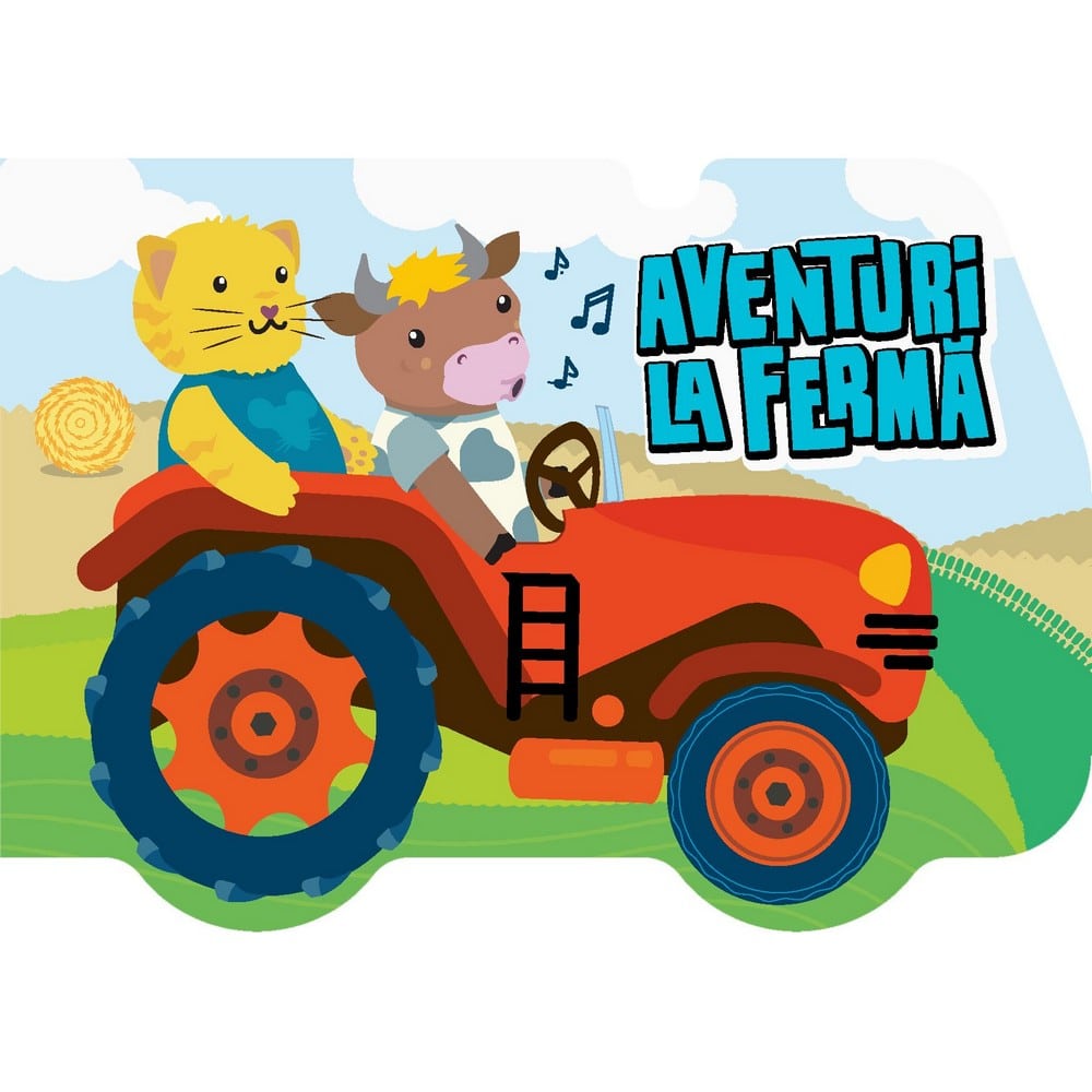 Carte cartonată Aventuri la fermă