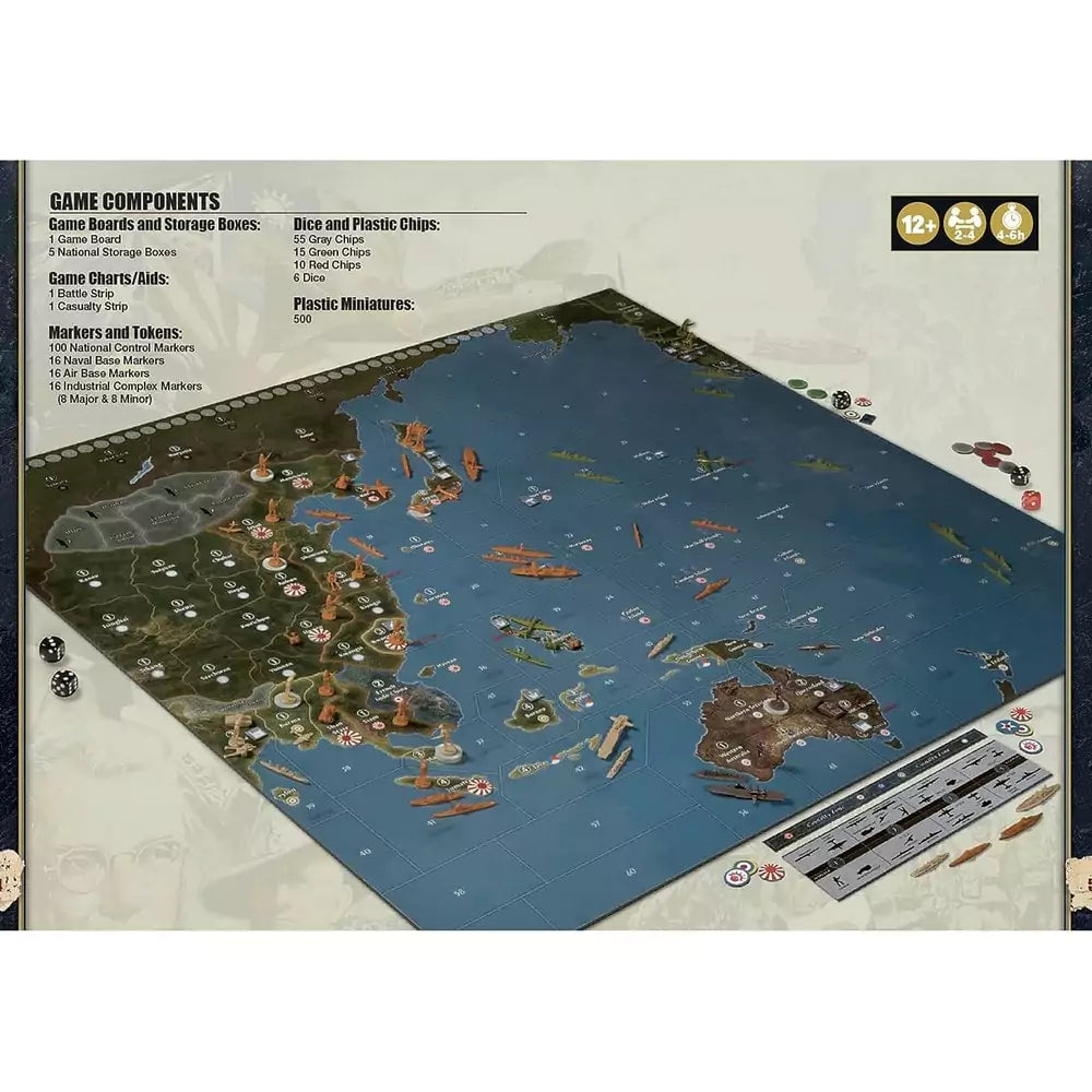 Axis & Allies Pacific 1940 Second Edition componente