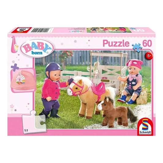 Puzzle Schmidt: Baby Born puzzle, 60 piese