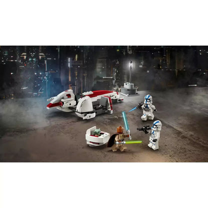 LEGO Star Wars Evadare pe motocicleta de viteză BARC 75378