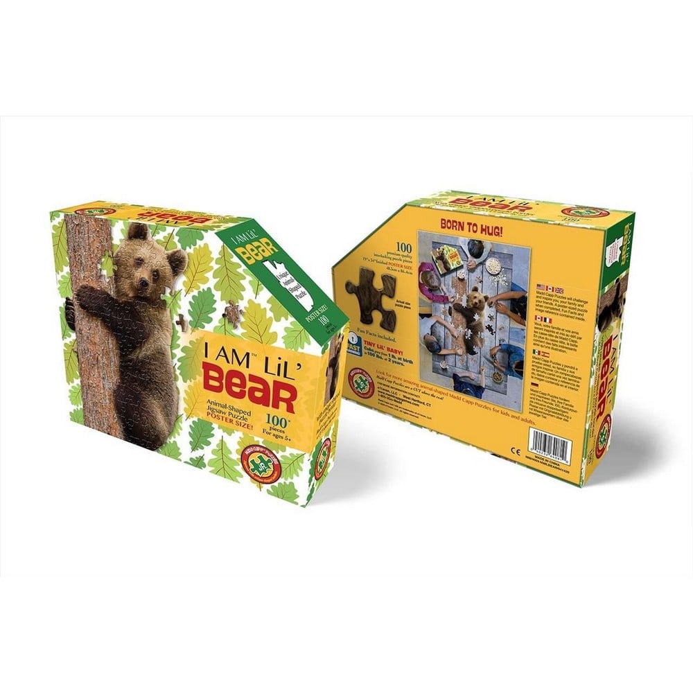 Wow Puzzle Junior - Urs, 100 de piese