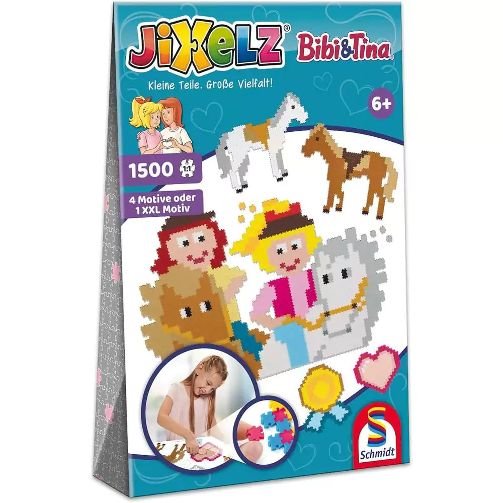 Puzzle Jixelz: Bibi & Tina, 1500 darab