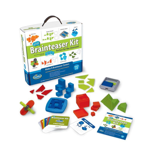 Thinkfun - Brainteaser Kit - Jocuri de logică cutie si continut