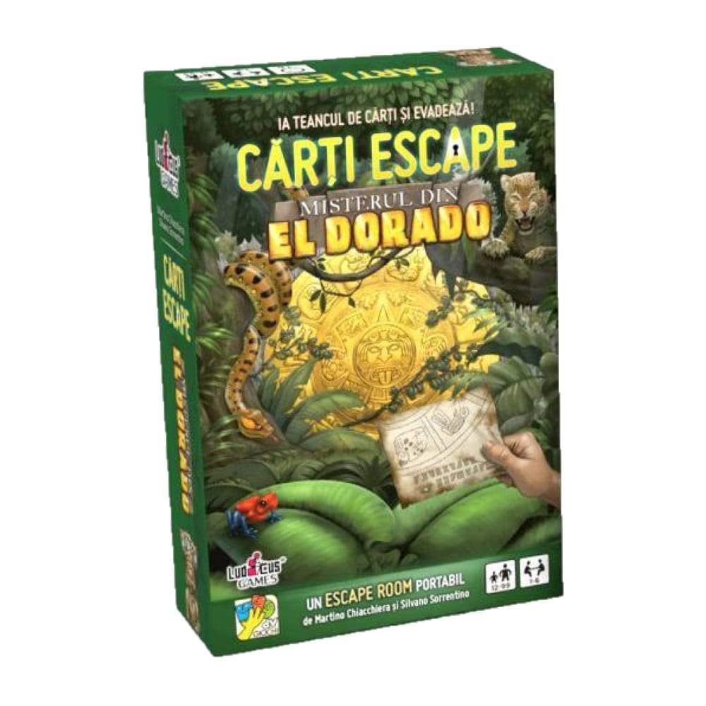 Cărți Escape - Misterul din Eldorado-Ludicus Games-1-Jocozaur
