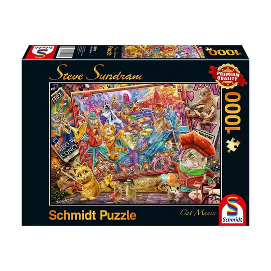 Puzzle Schmidt: Cat Mania, 1000 piese