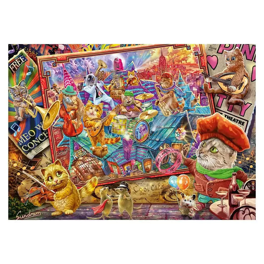 Puzzle Schmidt: Cat Mania, 1000 darab