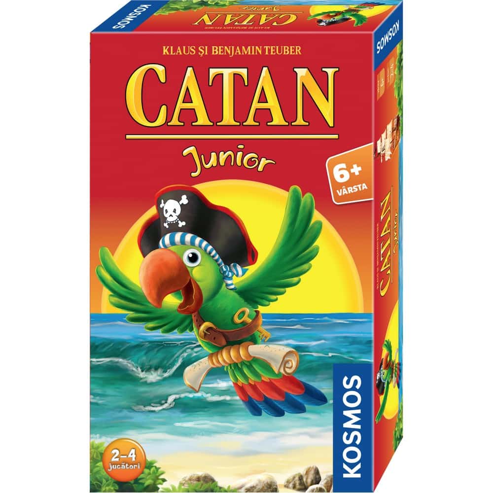 CATAN - Junior Mini joc de societate în limba română