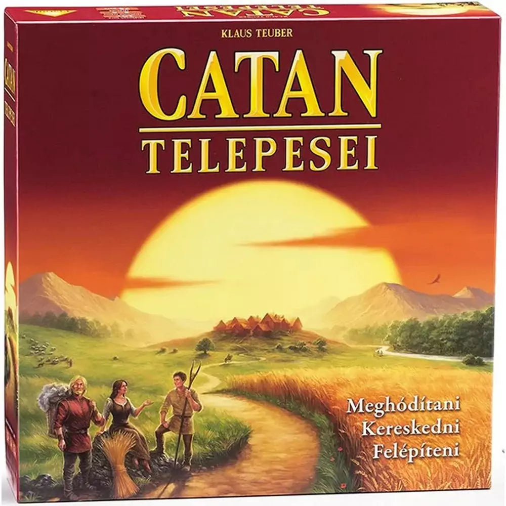 Catan telepesei joc de societate în limba maghiară