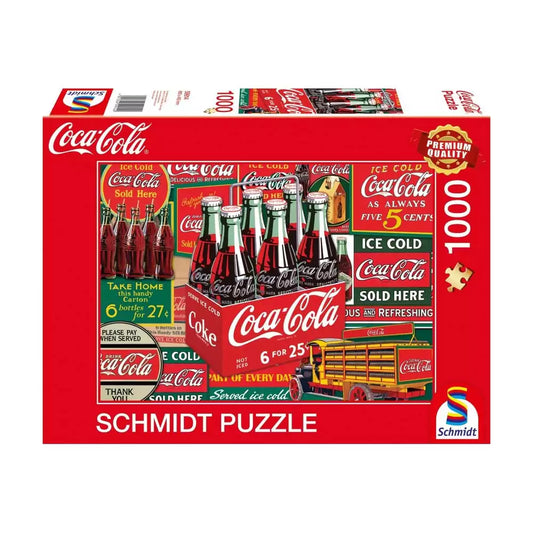 Puzzle Schmidt: Coca Cola: Classic, 1000 piese