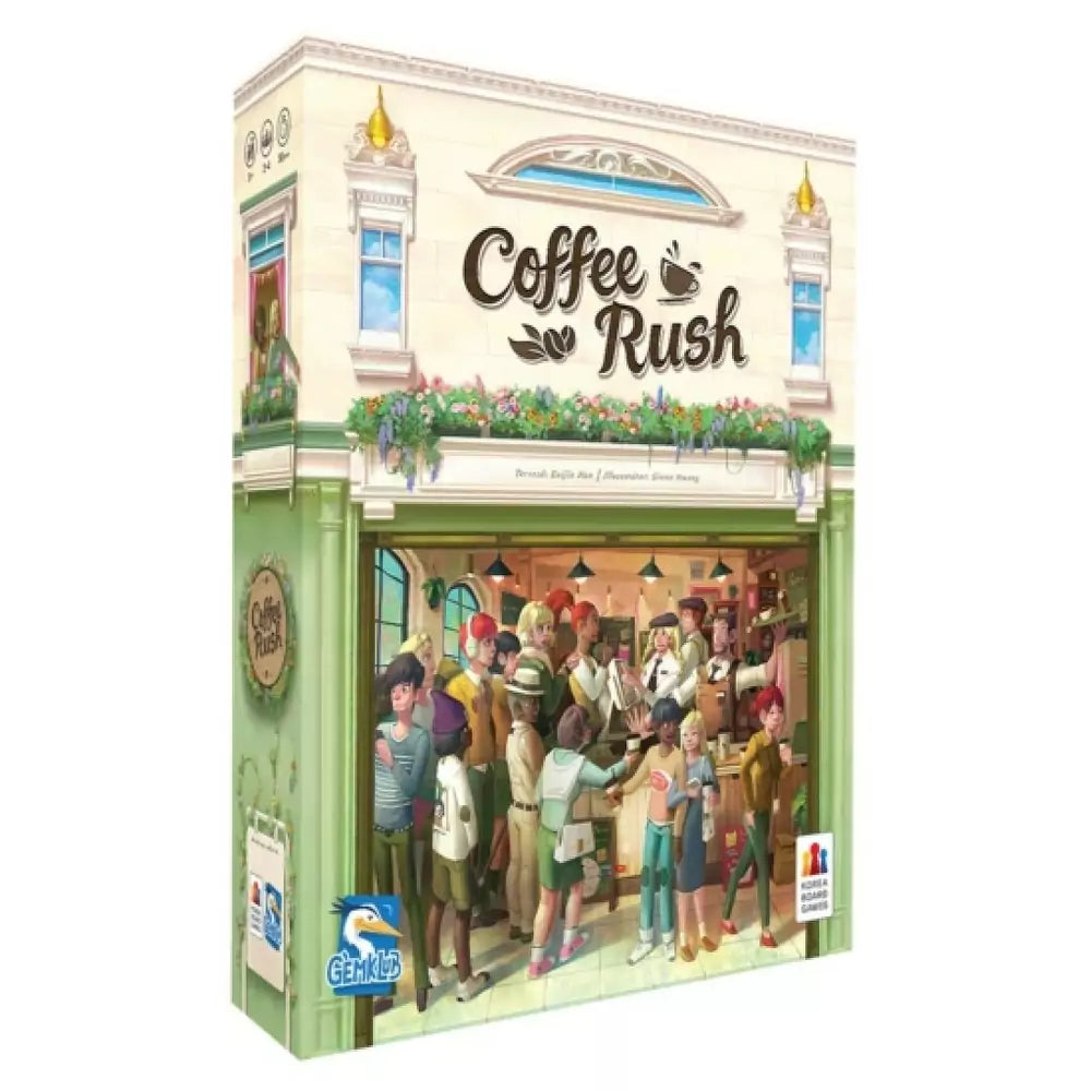 Coffee Rush joc de societate în limba maghiară