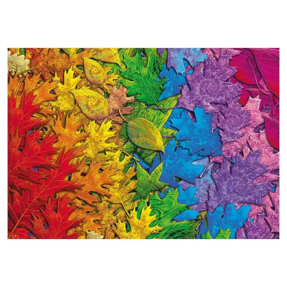 Puzzle Schmidt: Colorful Leaves, 1500 piese
