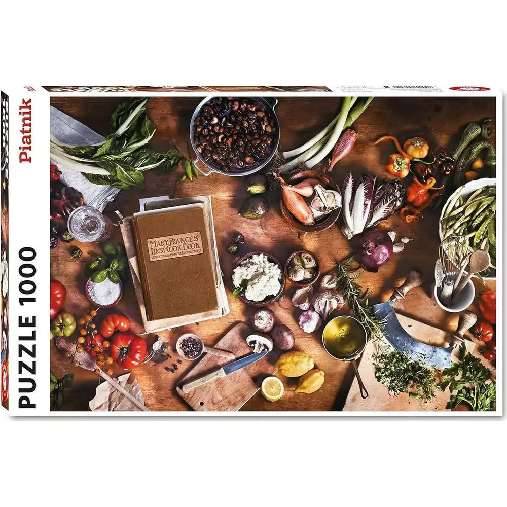 Puzzle 1000 piese Mary Francis First Cookbook