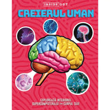 Creierul uman model 3D carte în limb română