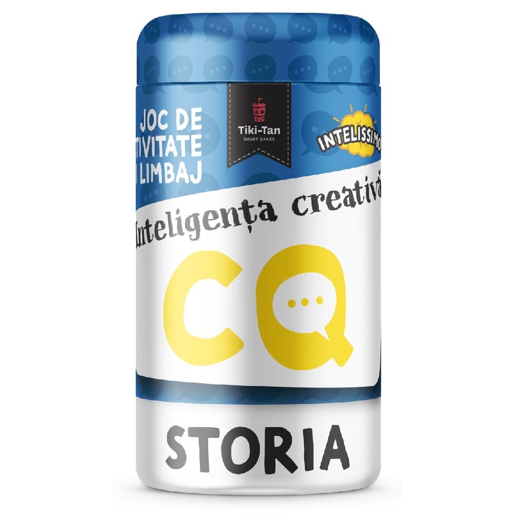 CQ STORIA, joc de creativitate și limbaj joc de societate în limba română