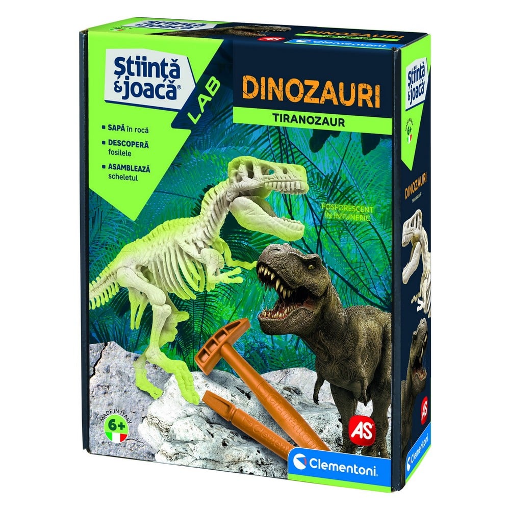 Set de experimente - Descoperă Dinozaurul T-Rex