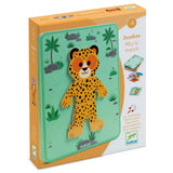 Djeco puzzle magnetic cu animale