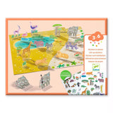  Djeco, Povestiri cu animale, set de autocolante! 