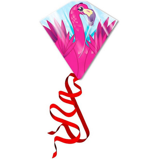 Zmeu în formă de diamant - flamingo