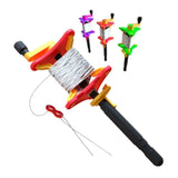 Mâner triunghiular cu fir de 60 metri pentru zmeu