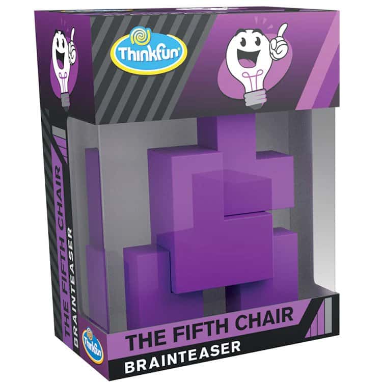 Thinkfun - Brainteaser: Fifth Chair Puzzle, joc logic