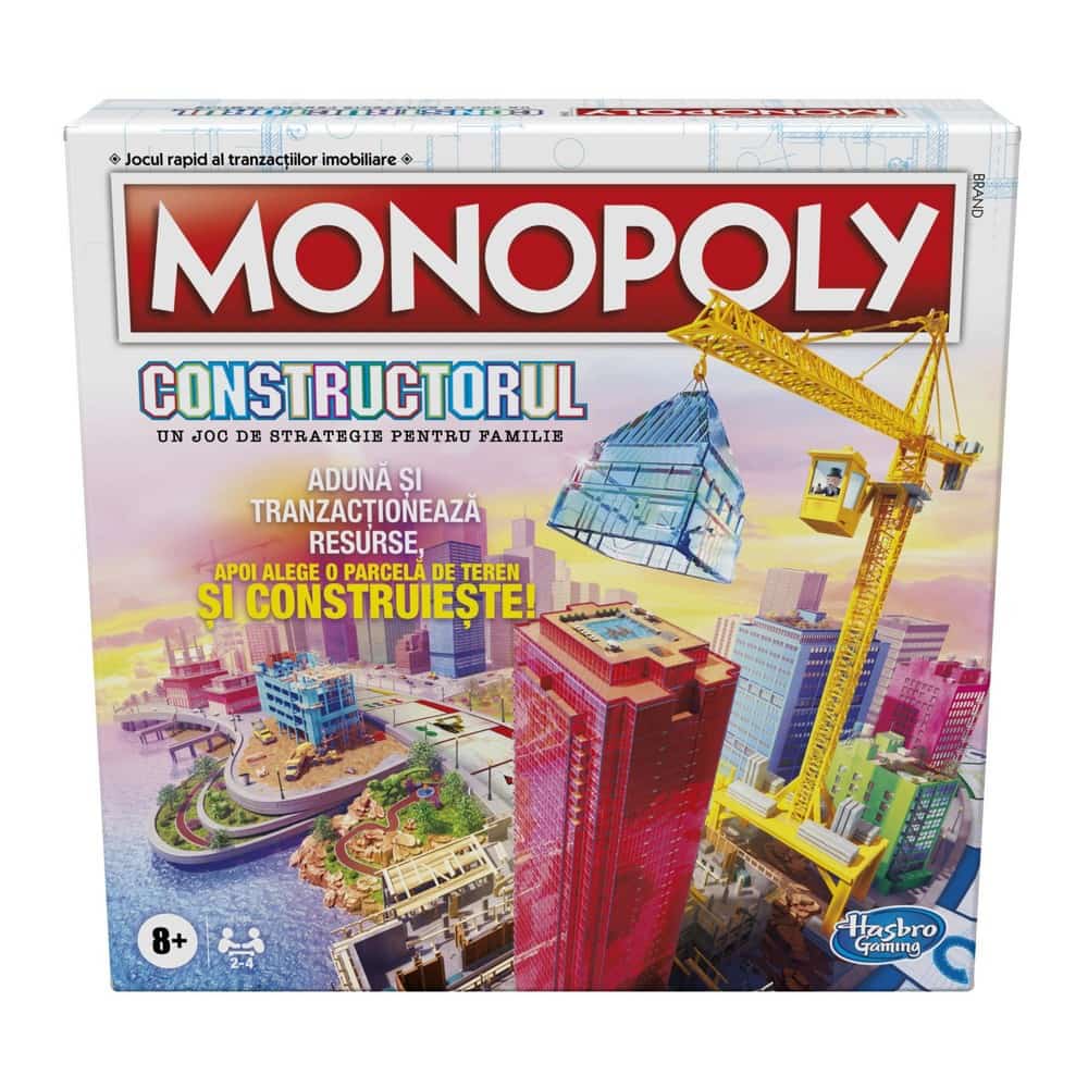 Monopoly Constructorul joc de societate în limba română