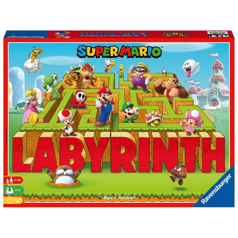 Labyrinth Super Mario, joc de societate multilingvistic
