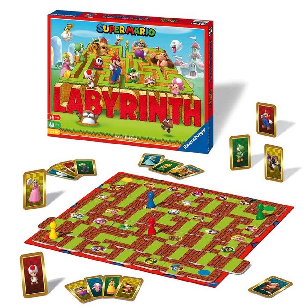 Labyrinth Super Mario, joc de societate multilingvistic