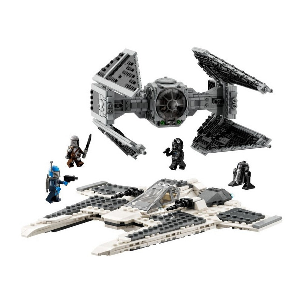 LEGO Star Wars Fang Fighter mandalorian vs TIE Interceptor 75348