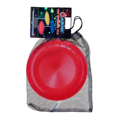 Farfurie de jonglat Acrobat pro - roșu + bețe