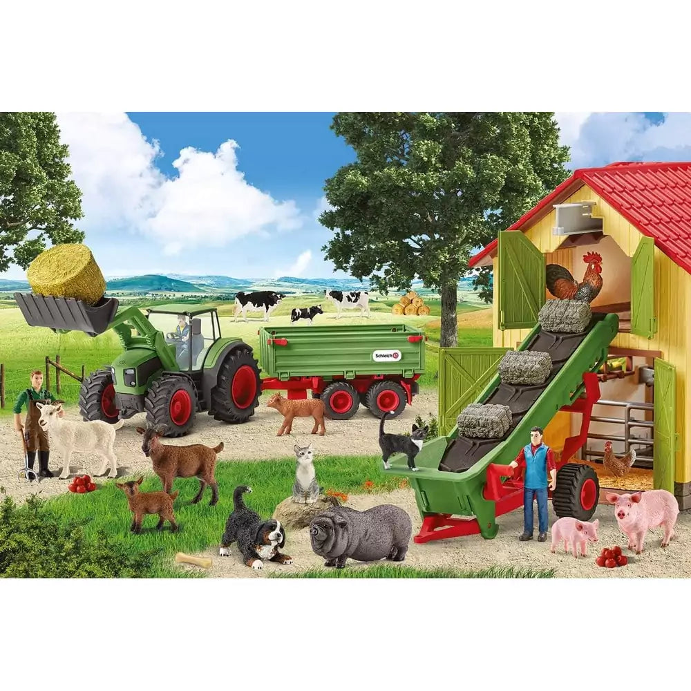 Puzzle Schmidt: Farm World, 60 piese