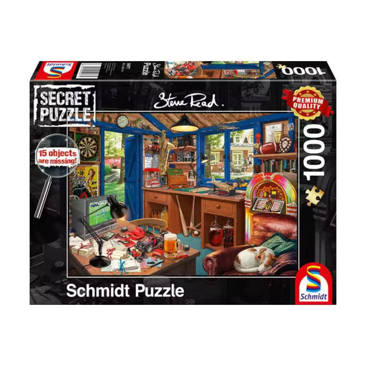 Puzzle Schmidt: Father’s Workshop, 1000 piese