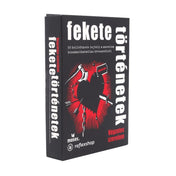 A Fekete történetek – Végzetes szerelem doboza, fekete háttérrel, középen egy széttört és láncra vert szív illusztrációjával.