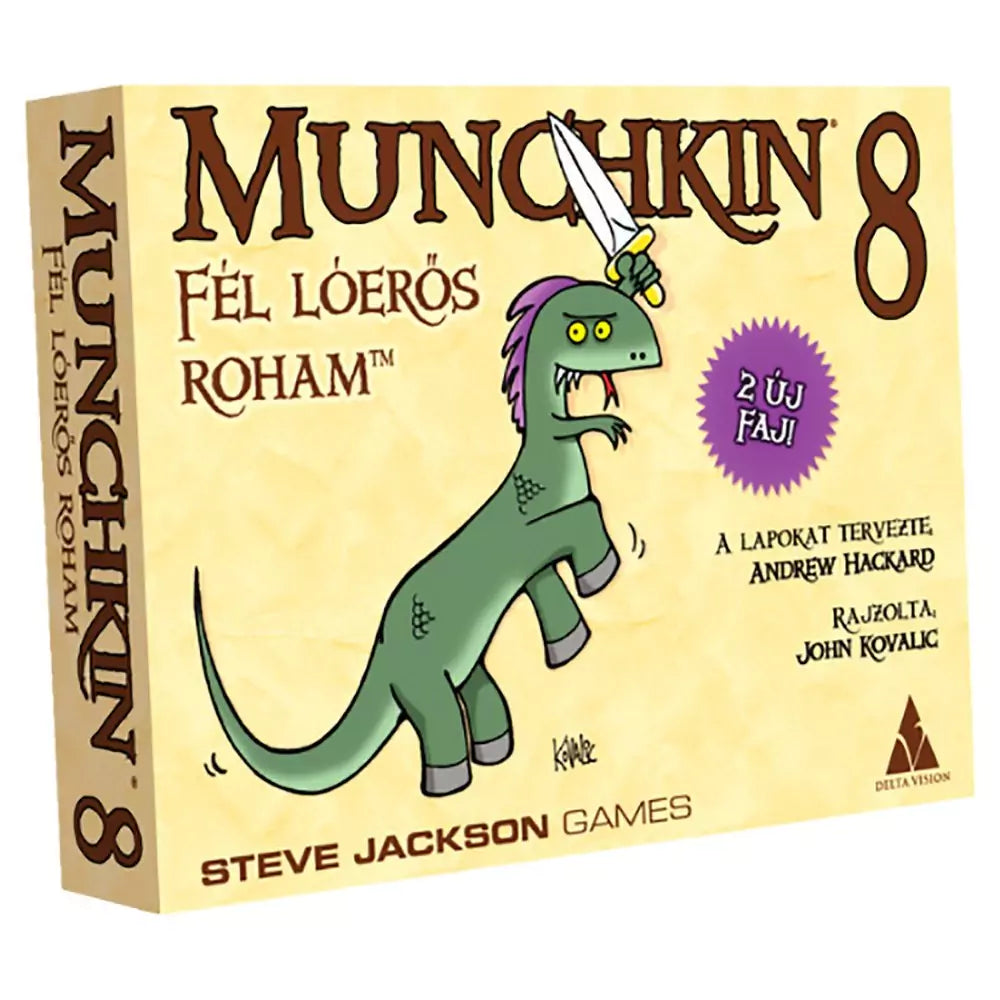 Munchkin 8 - Fél lóerős roham joc de societate în limba maghiară