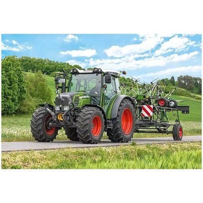 Puzzle Schmidt: Fendt 211 Vario mit Fendt Wender Twister, 150 piese