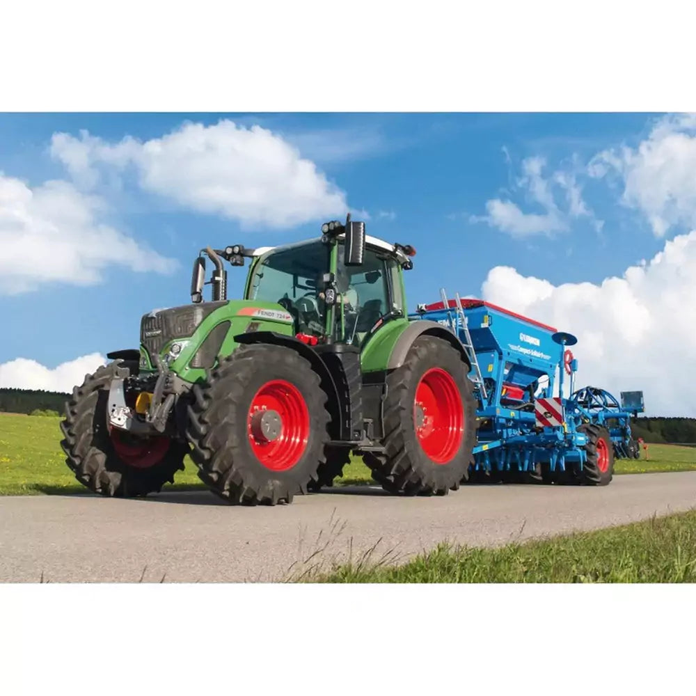 Puzzle Schmidt: Fendt - Fendt, Set de 3 x 48 piese + Cadou: poster