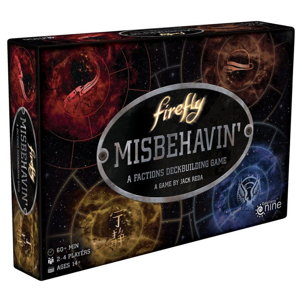 Firefly: Misbehavin' joc de societate în limba engleză cutia din fata