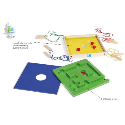 Joc de coordonare Crazy, BS Toys GA204 componente