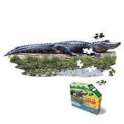 Wow Puzzle Junior - Aligator, 100 de piese