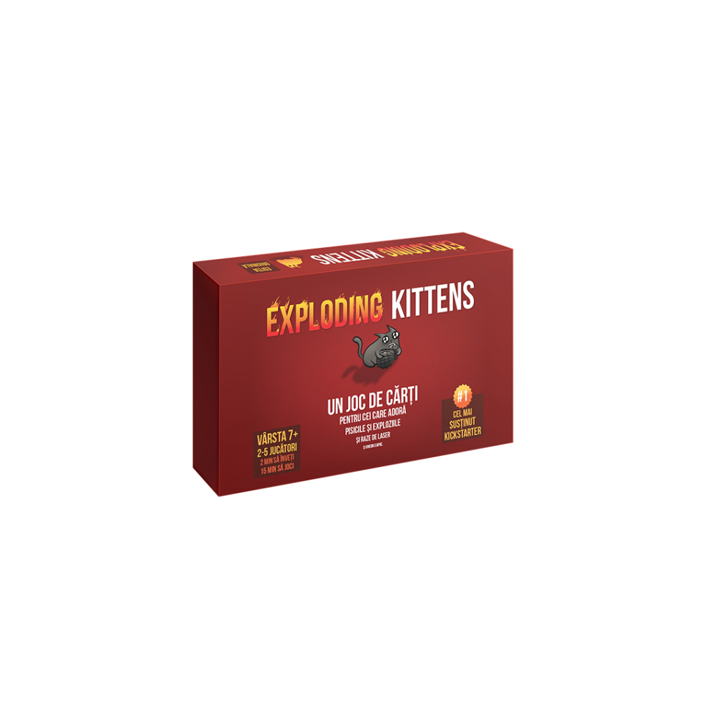 Exploding Kittens - varianta in limba romana-Lex Games-1-Jocozaur