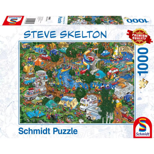 Puzzle Schmidt: Steve Skelton - Getting Away From it All, 1000 piese