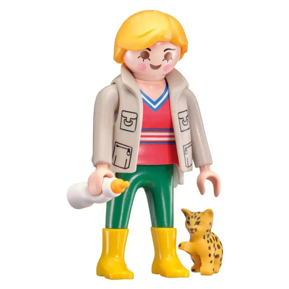 Puzzle Schmidt: playmobil - Gradina zoologica, 60 piese + Cadou: figurina playmobil