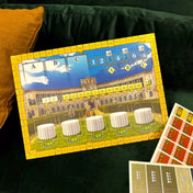 Grand Austria Hotel kávézó és személyzet játéktábla részlete