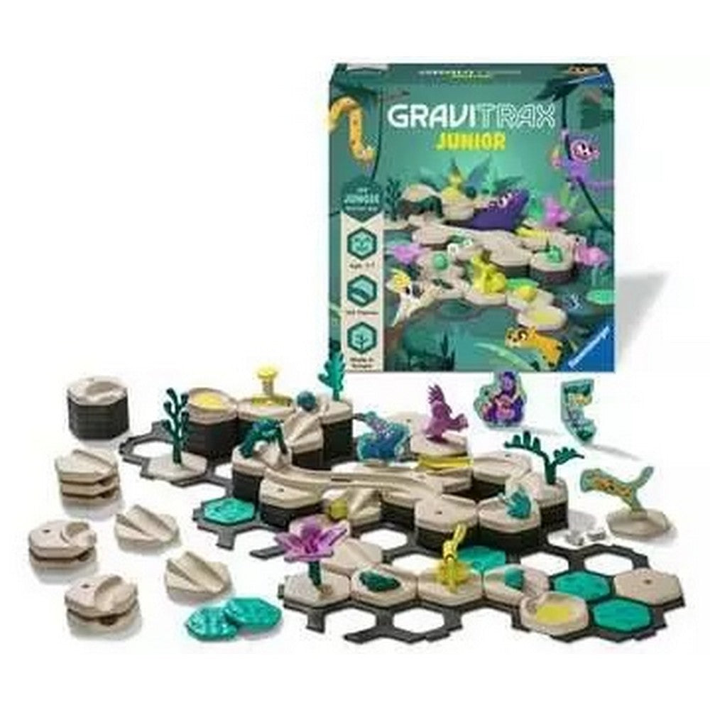 Gravitrax Junior My Jungle - Set de construcție pistă cu bile