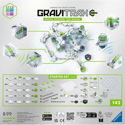 Joc de constructie Gravitrax Power - Starter Set XXL, set de baza Editie Big Box